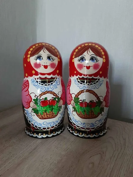 russian nesting doll isolated