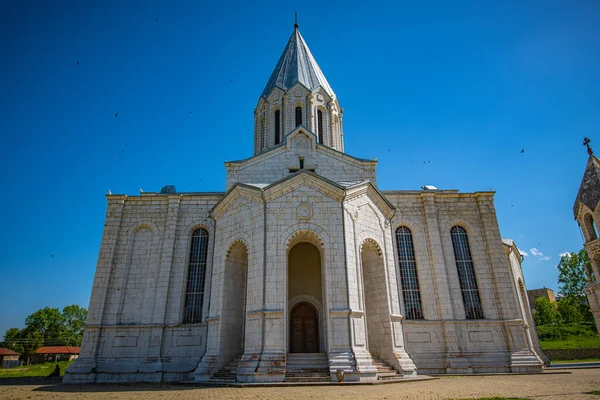 Catedral Santo Salvador Ghazanchetsots Shushi República Artsakh Armênia — Fotografia de Stock