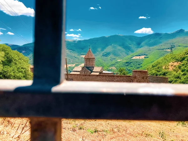 Vacker Utsikt Över Tatev Kloster Syunik Provinsen Armenien — Stockfoto