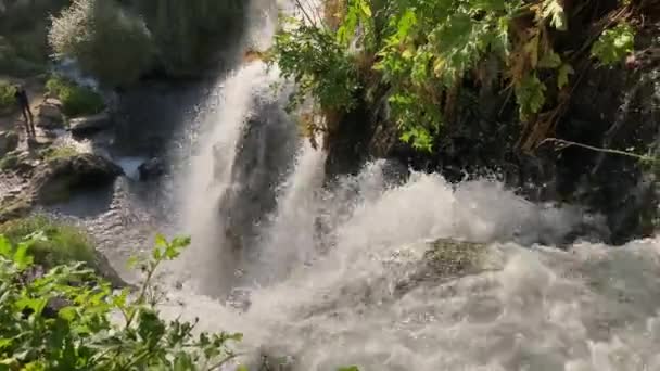 Cachoeira Shaki Syunik Arménia — Vídeo de Stock