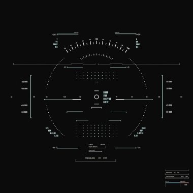 Gelecekçi mavi sanal grafik dokunmatik kullanıcı arayüzü