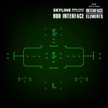 Gelecekçi mavi sanal grafik dokunmatik kullanıcı arayüzü