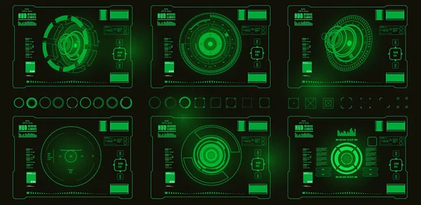 Gelecekçi mavi sanal grafik dokunmatik kullanıcı arayüzü