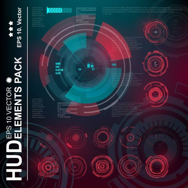 Gelecekçi yeşil sanal grafik dokunmatik kullanıcı arayüzü