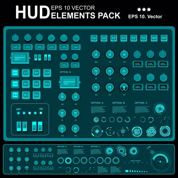 Gelecekçi yeşil sanal grafik dokunmatik kullanıcı arayüzü