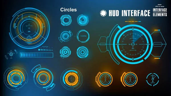 Gelecekçi yeşil sanal grafik dokunmatik kullanıcı arayüzü