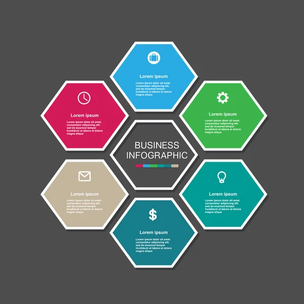 Information Infographie Vectorielle Statistique Présentation Composition Graphique Pour Vos Présentations — Image vectorielle