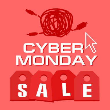 Siber Pazartesi, Büyük Satış, Düz Tasarım Şablonu