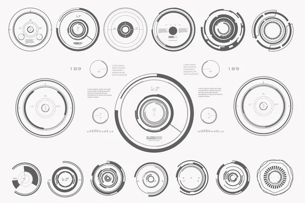 Bilimkurgu gelecekçi gövde gösterge paneli sanal gerçeklik ekranı