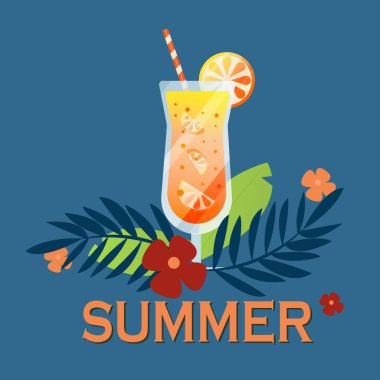  Beverage. Cocktail. Summer. Orange. Cool. Water. Postcard summer. Poster of summer