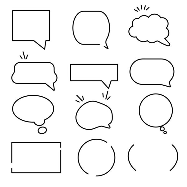 Set of frames. Black, white decorative frame. Decoration. Design. 