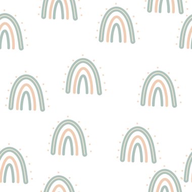 Açık kumlu palette en az gökkuşağı izi var.