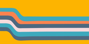 Girdap çizgileri harika arkaplan retro