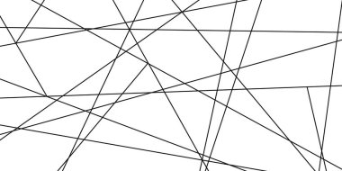 Düz kaotik rastgele ince çizgi arkaplan