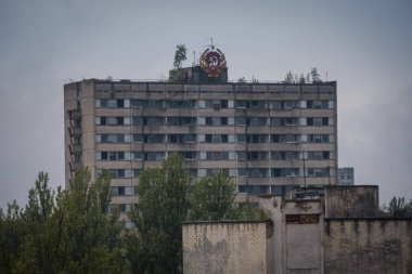 Pripyat, hayalet bir kasaba, felaketin sonuçları, insansız bir şehir, Ukrayna, Çernobil