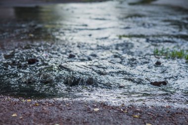 Kuyudan akan su. Su tedarik sisteminde büyük bir buluş. Kanalizasyon.