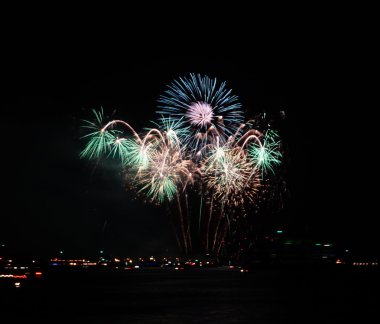 havai fişek arka plan