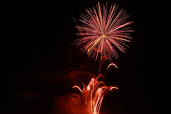 Firework background — Stock Photo, Image
