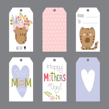 Anneler günü etiketleri ayarla