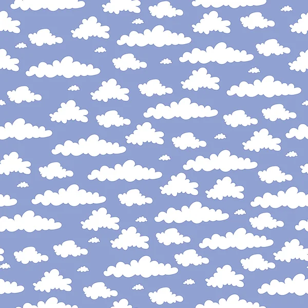 Wolkenpatroon — Stockvector