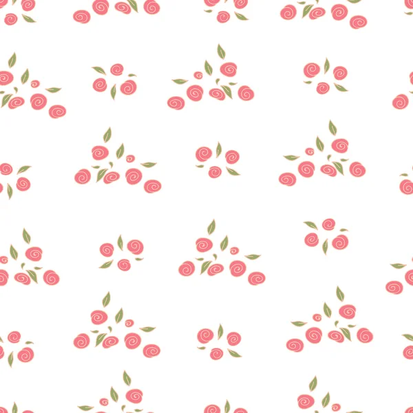 Motif rose — Image vectorielle