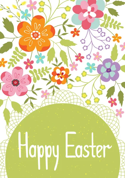 Paskalya kartı şablonu