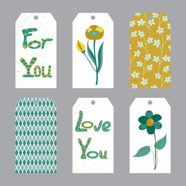 Yazdırılabilir Etiketler kümesi