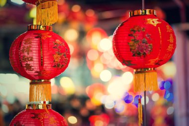 Lamba, Çin yeni yılı, Çince fenerler