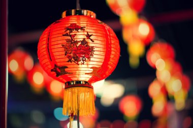 Lamba, Çin yeni yılı, Çince fenerler