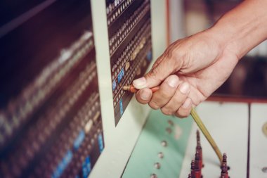 makine iletişim retro ve makine iletişim vintage