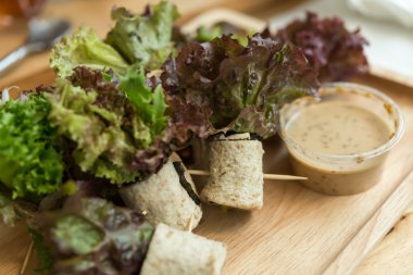 Sandviç rulo ekmek buğday iyi bir sağlık için.