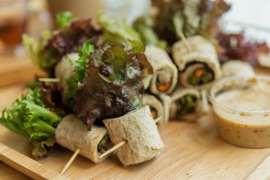 Sandviç rulo ekmek buğday iyi bir sağlık için.