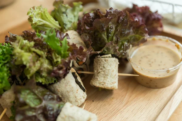 Sandviç rulo ekmek buğday iyi bir sağlık için.