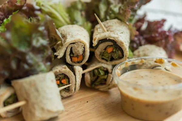 Sandviç rulo ekmek buğday iyi bir sağlık için.