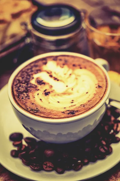 Café mocha quente — Fotografia de Stock