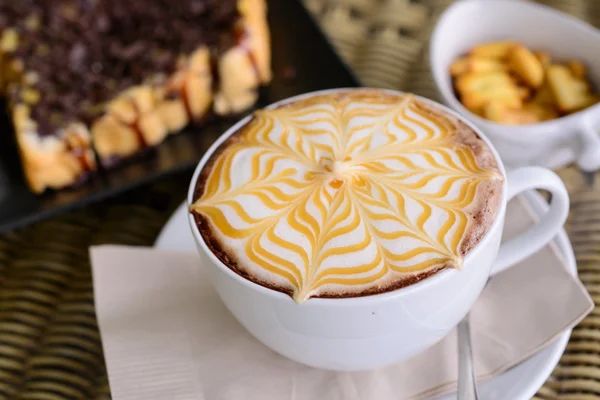 Kaffee-Mokka heiß — Stockfoto