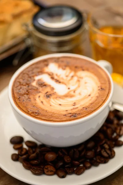 Café mocha quente — Fotografia de Stock