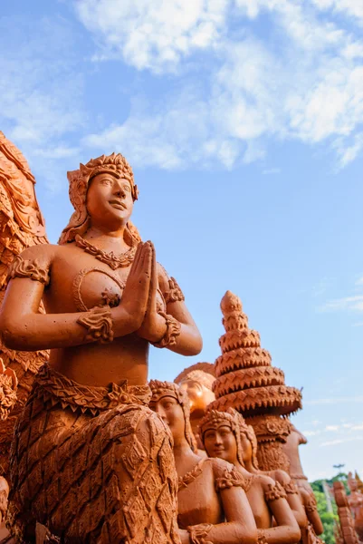 Kerzenfest ist schön in Thailand. — Stockfoto