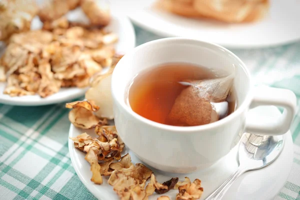 Tea maker Helianthus tuberosus Hot drinks — Stock Photo, Image