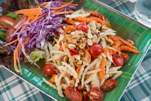 Helianthus tuberosus kruidige salade gezond — Stockfoto