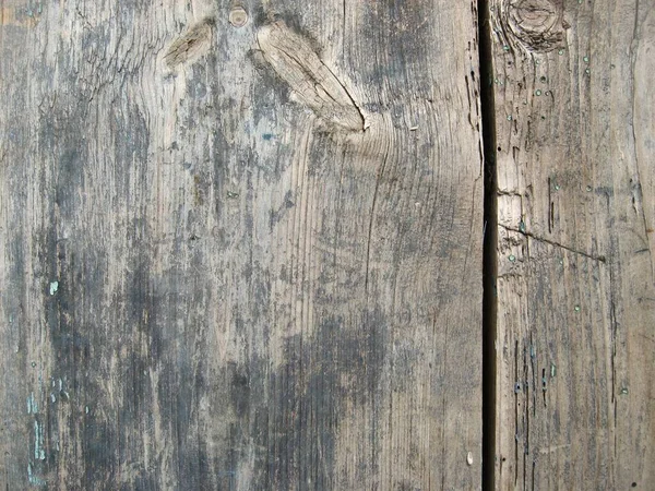 Texture Old Gray Shabby Wooden Fence — Stock Photo, Image