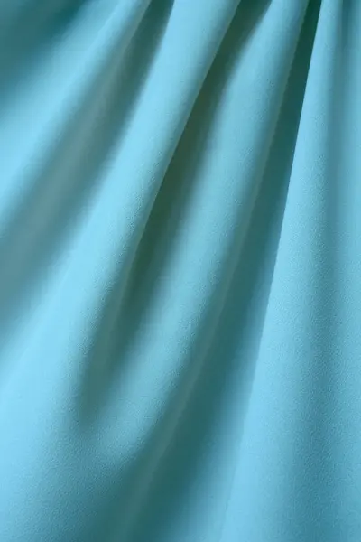 Draped Mint Coloured Silk Fabric Background Design — Stock Photo, Image