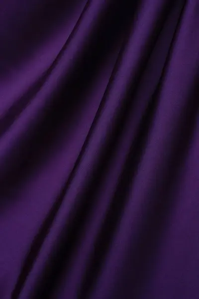 Dark Purple Silk Fabric Drapery Background Design — Stock Photo, Image