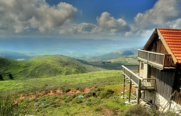Beautiful view in Golan Heights — Zdjęcie stockowe