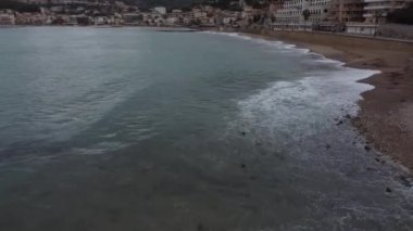 Soller limanında bulutlu bir gün, Palma de Mallorca