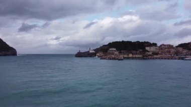 Soller limanında bulutlu bir gün, Palma de Mallorca