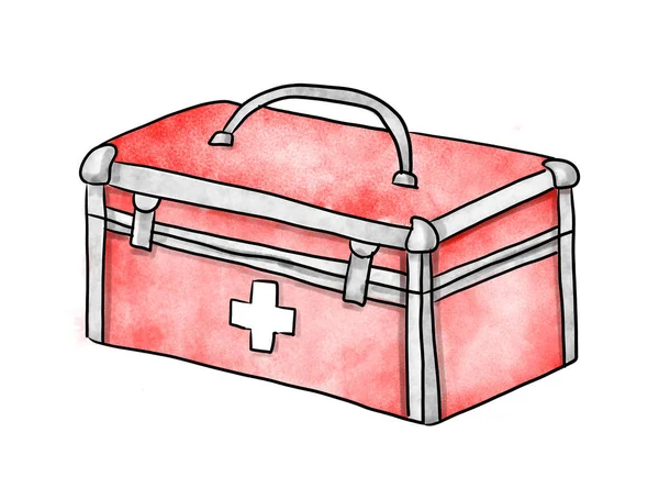 응급처치 상자 — 스톡 사진