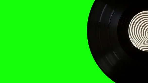 Vinyl Record er roterende – Stock-video