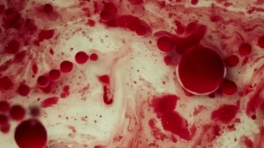 Su kabarcıkları mürekkep