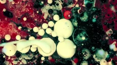 Su kabarcıkları mürekkep